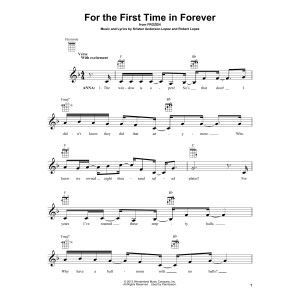 For The First Time In Forever (from Frozen)