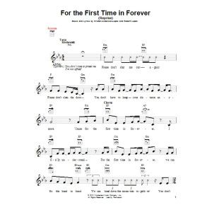 For The First Time In Forever (Reprise) (from Frozen)