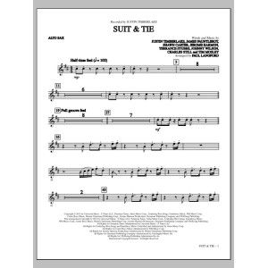 Suit & Tie - Alto Sax