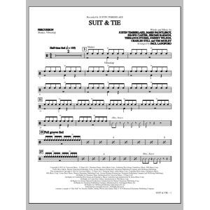 Suit & Tie - Percussion