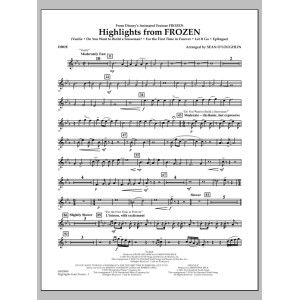 Highlights from Frozen (arr. Sean O'Loughlin) - Oboe