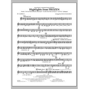 Highlights from Frozen (arr. Sean O'Loughlin) - Bb Clarinet 3