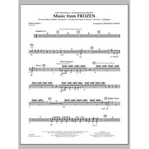 Music from "Frozen" - Percussion 1