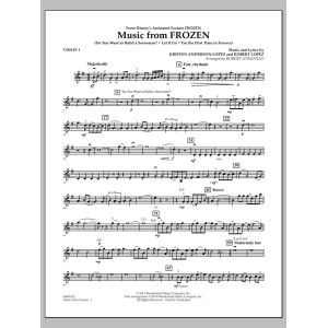 Music from Frozen - Violin 1