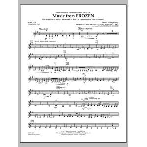 Music from Frozen - Violin 3 (Viola Treble Clef)