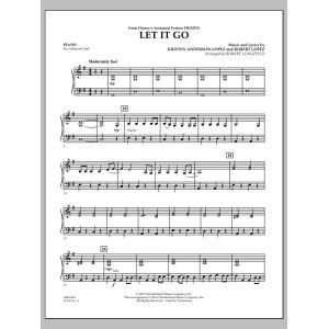 Let It Go (aus Frozen) - Klavier