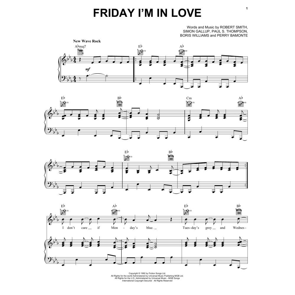 Friday I'm In Love