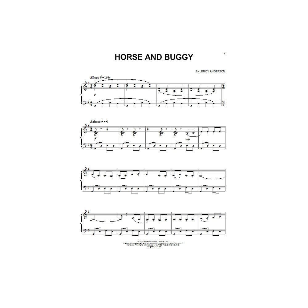 Horse And Buggy