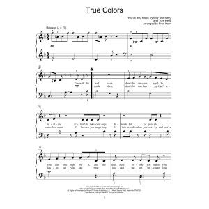 True Colors (arr. Fred Kern)