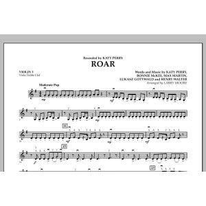 Roar - Violin 3 (Viola Treble Clef)