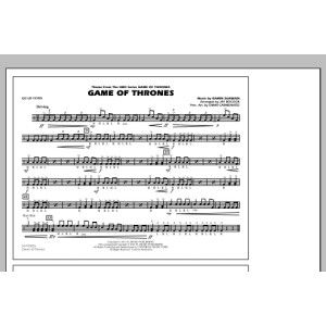Game of Thrones (arr. Jay Bocook) - Quad Toms