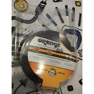 Orange câble guitare 9 mètres