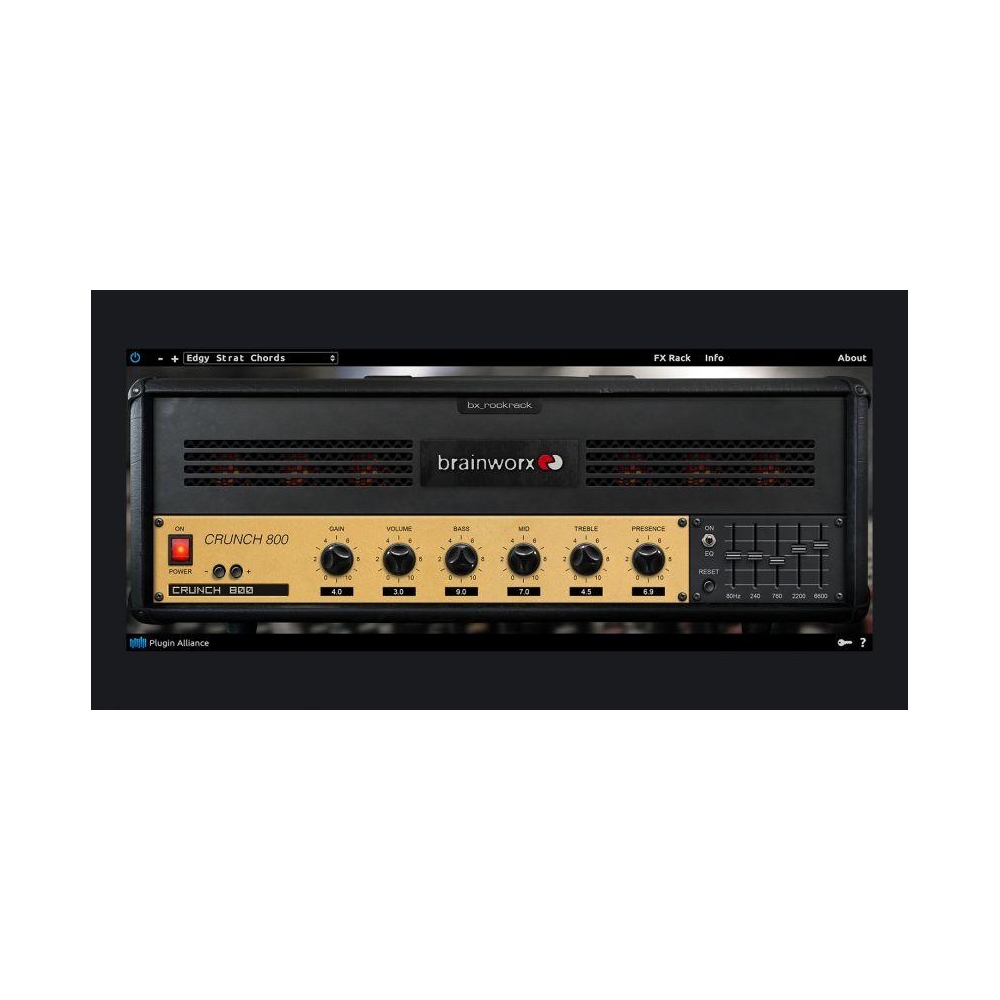 bx_rockrack V3 Player is a powerful guitar amp simulation software. It comes with a range of high-quality virtual guitar amplifi