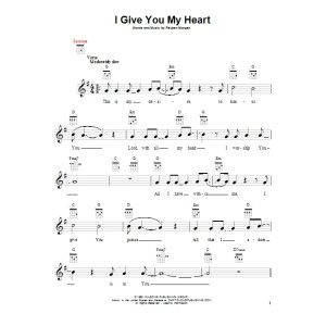 I Give You My Heart