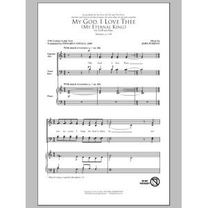 My God, I Love Thee (My Eternal King)