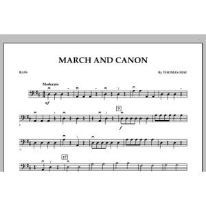 March and Canon - Bass