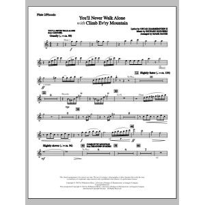 You'll Never Walk Alone (with "Climb Ev'ry Mountain") (arr. Mark Hayes) - Flute 2 (Piccolo)