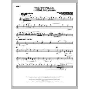 You'll Never Walk Alone (with Climb Every Mountain) - Violin 1