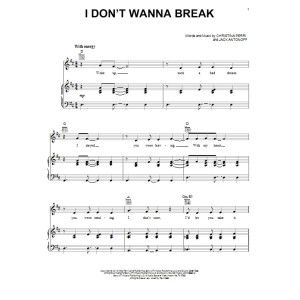 I Don't Wanna Break