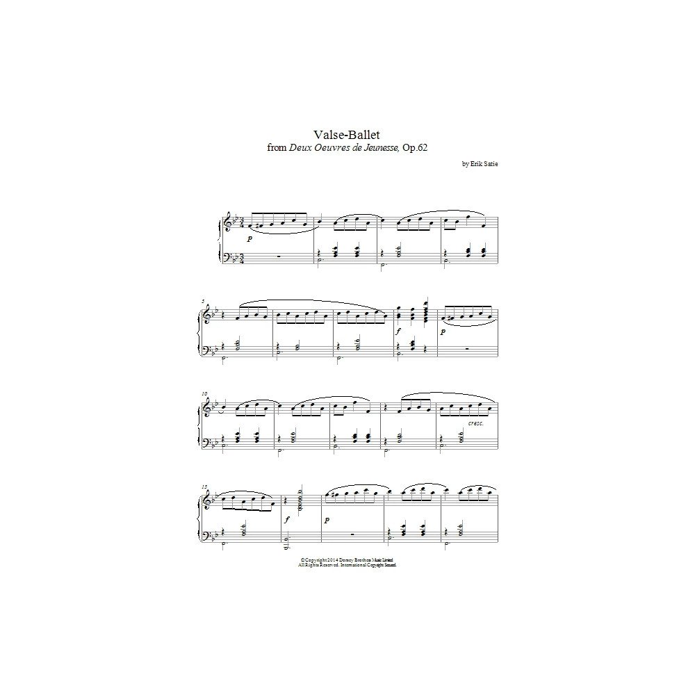 Valse-Ballet, Op. 62
