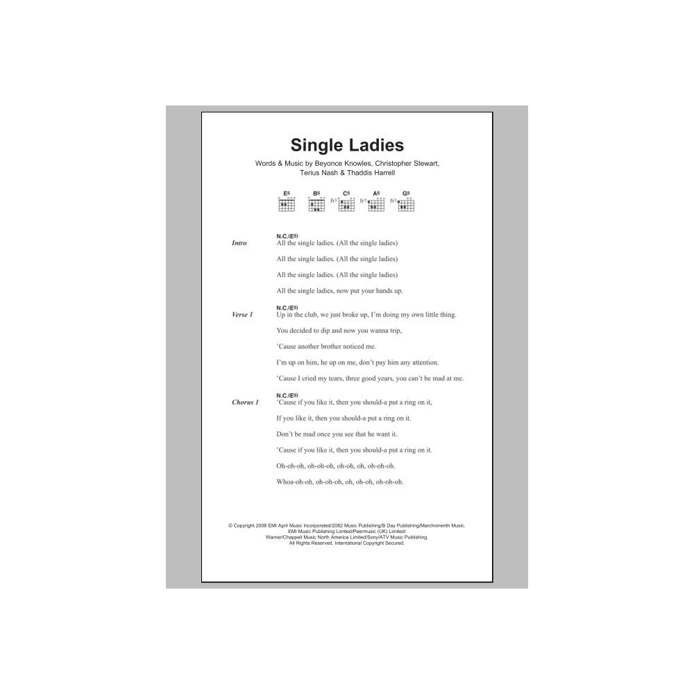 Single Ladies