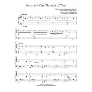 Jesus, The Very Thought Of Thee