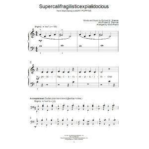 Supercalifragilisticexpialidocious (from Mary Poppins) (arr. Mona Rejino)