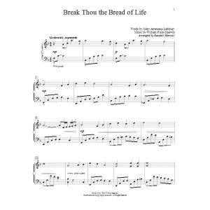 Break Thou The Bread Of Life