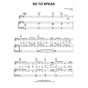 So To Speak