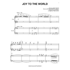 Joy To The World (arr. Phillip Keveren)