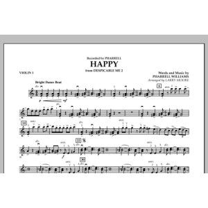 Happy (from Despicable Me 2) - Violin 1