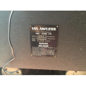 Vox AC30 Top Boost vintage 1971-1973 (Antiguo Vox AC30 Top Boost de 1971-1973)