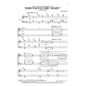Who Paints The Night?