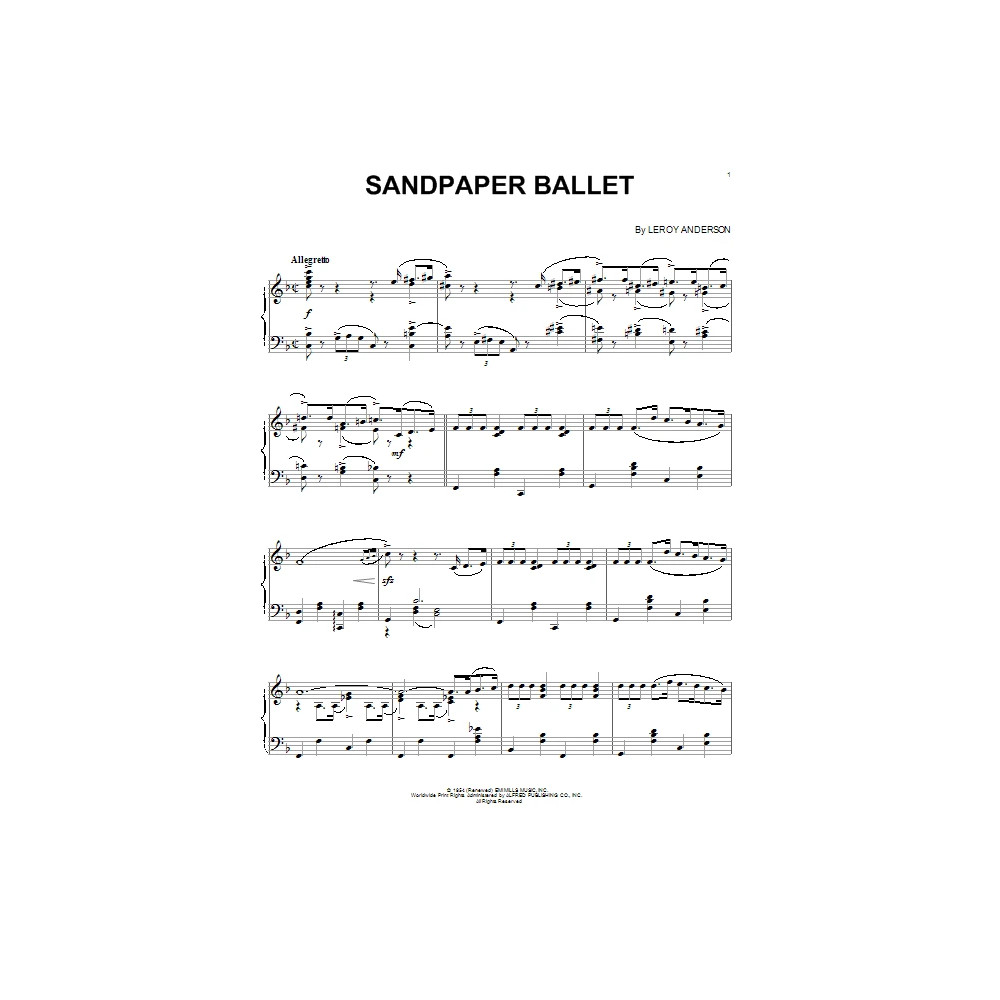 Sandpaper Ballet