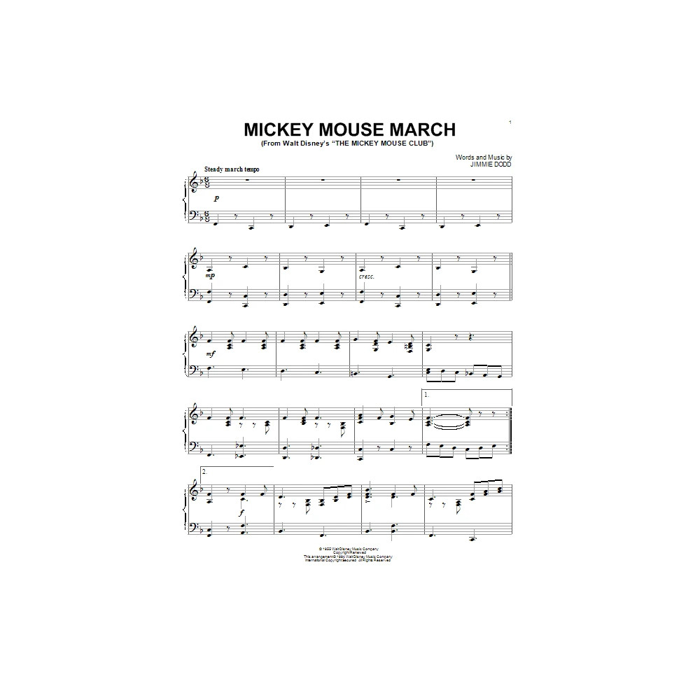 Mickey Mouse March (from The Mickey Mouse Club)