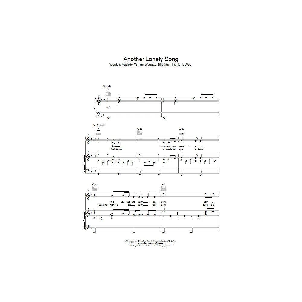 Another Lonely Song
