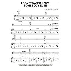 I Don't Wanna Love Somebody Else