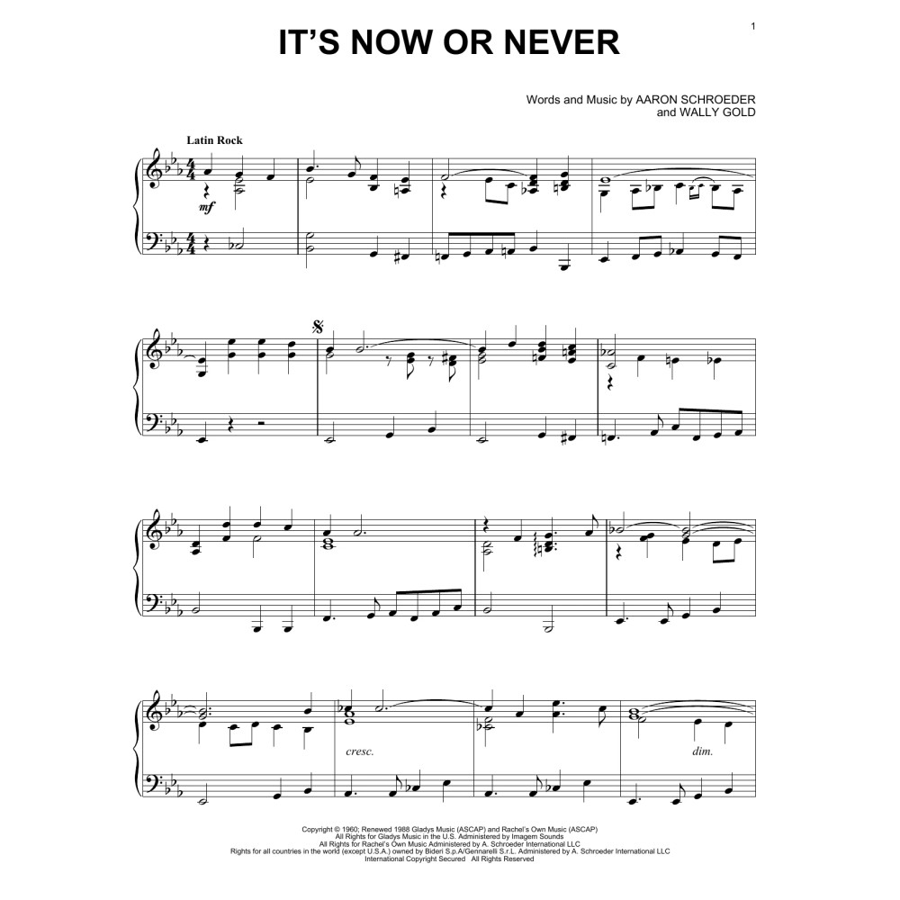 It's Now Or Never