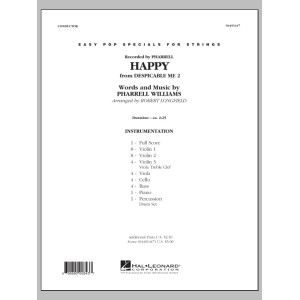 Happy (from Despicable Me 2) - Conductor Score (Full Score)