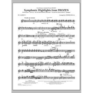Symphonic Highlights aus Frozen - Bb-Klarinette 1