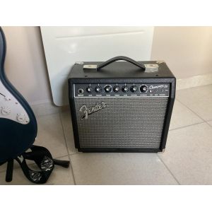 Shiver electric guitar + Fender amplifier