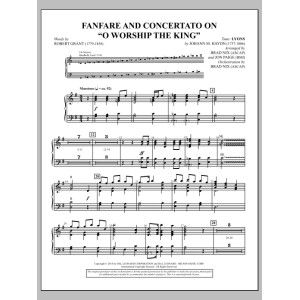 Fanfare und Concertato über "O Worship the King" - Handglocken