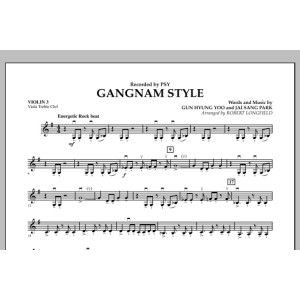 Gangnam Style - Violin 3 (Viola Treble Clef)