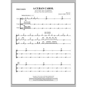 A Cuban Carol - Percussion
