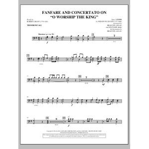 Fanfare and Concertato on "O Worship the King" - Trombone 1 & 2