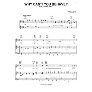 Why Can't You Behave? (from Kiss Me, Kate)