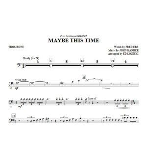 Maybe This Time - Posaune