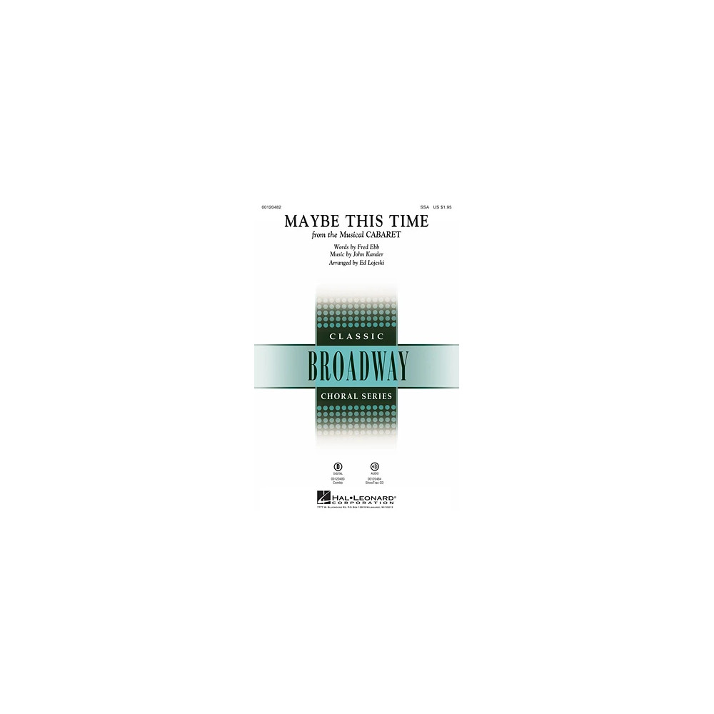 Maybe This Time - Bass