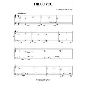 I Need You