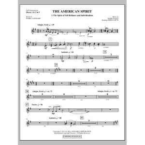 The American Spirit - F Horn 1,2